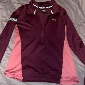 PINK quarter zip